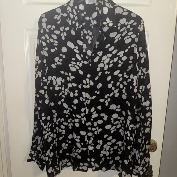 AUTHENTIC MENS VERSACE RARE RUNWAY BUTTON SHIRT 48 MED SLIM - Picture 2 of 10